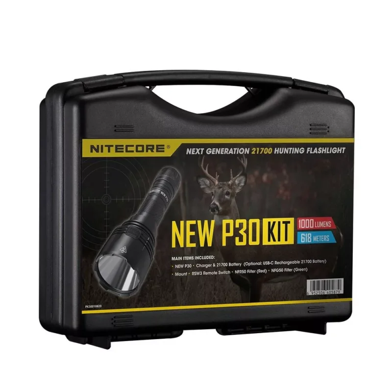 Nitecore New P30 Vadászlámpa Szett Legkelendőbb