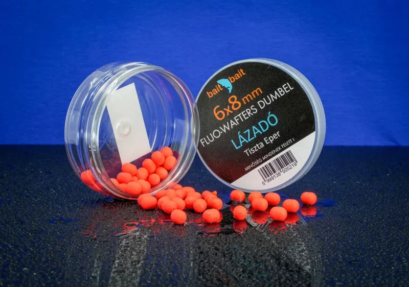 Akciós ár BAIT BAIT Lázadó Fluo Method Dumbel Wafter 6-8mm