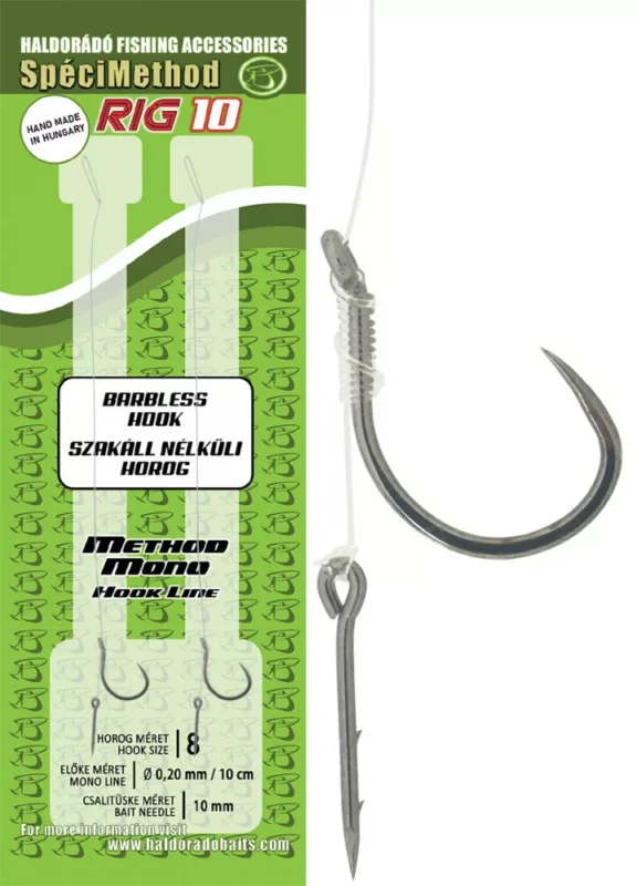 HALDORÁDÓ SpéciMethod Rig5 Mono 7 mm / 12 barbless Expressz szállítás