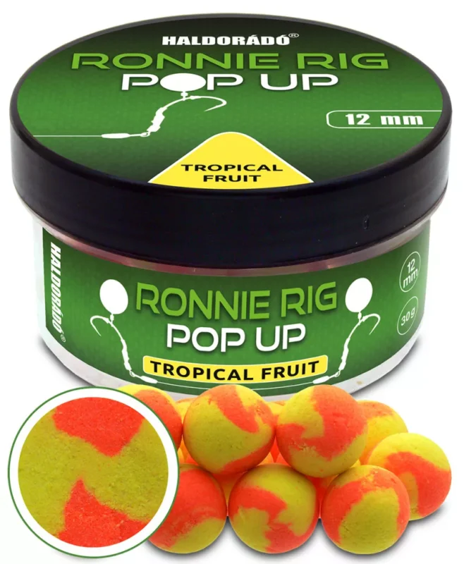 HALDORÁDÓ Ronnie Rig Pop Up 12 mm - Tropical Fruit Prémium