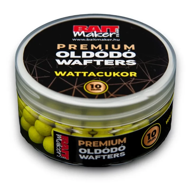 Kedvezményes ár BAIT MAKER Premium Oldódó Wafter 10mm Wattacukor
