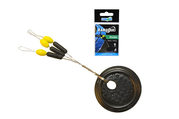 Outlet STOPPER KAMASAKI DUPLA FEKETE/SÁRGA XL