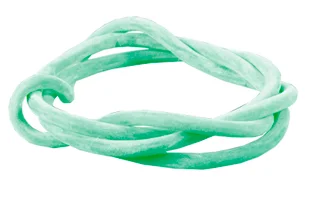 CSÚZLIGUMI CSOMAGOLT 4,0X2,0MM FLUO ZÖLD 60CM Újdonság