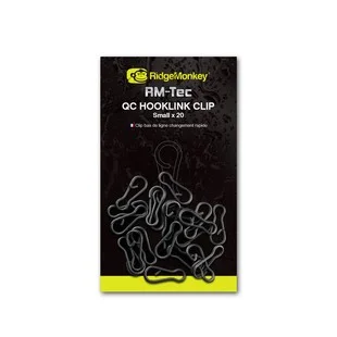 RIDGEMONKEY RM-TEC QUICK CHANGE HOOKLINK CLIP KAPOCS 20DB Alacsony ár