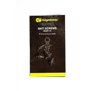 RIDGEMONKEY RM-TEC HOOK RING BAIT SCREWS CSALICSAVAR 5DB Azonnali szállítás