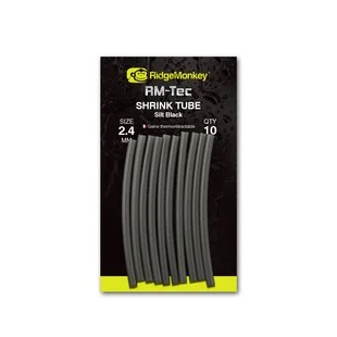 RIDGEMONKEY CONNEXION SHRINK TUBE ZSUGORCSŐ SILT BLACK 2.4MM 10DB Alacsony ár