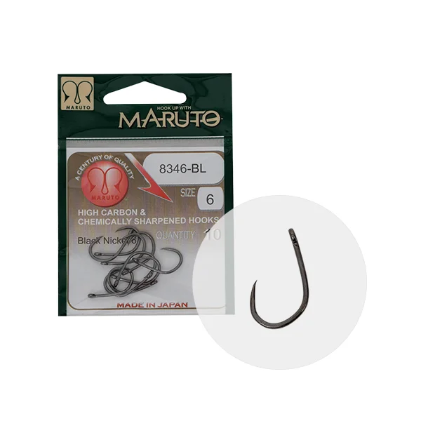 MARUTO HOROG 8346BL T.D.E.10° BARBLESS HC FORGED BLACK NICKEL 8 Rendeld meg most