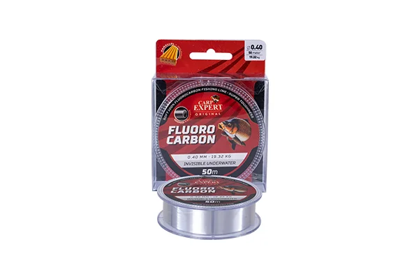 CARP EXPERT FLUOROCARBON 0,4 50M 19,32 TRANSZPARENS Legnépszerűbb
