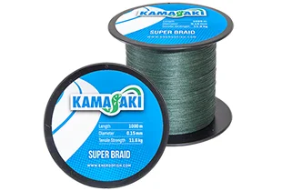 Biztonságos vásárlás KAMASAKI SUPER BRAID 1000M 0,15MM