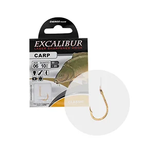 EXCALIBUR KÖTÖTT HOROG CARP CLASSIC, GOLD NO.6 Kiárusítás
