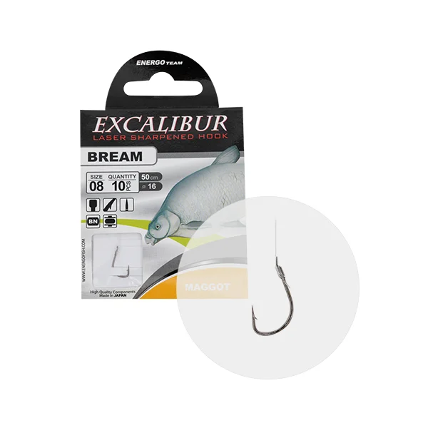 Utolsó esély EXCALIBUR KÖTÖTT HOROG BREAM MAGGOT, BN NO.12