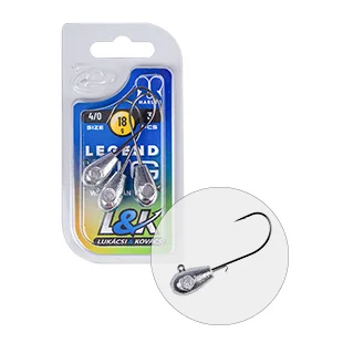L&K LEGEND JIG 4/0 18G 3DB/CS Kedvezmény