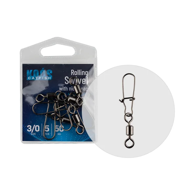 Ne maradj le KOOS ROLLING FORGÓ WITH NICE SNAP 4/0 4PCS/BAG