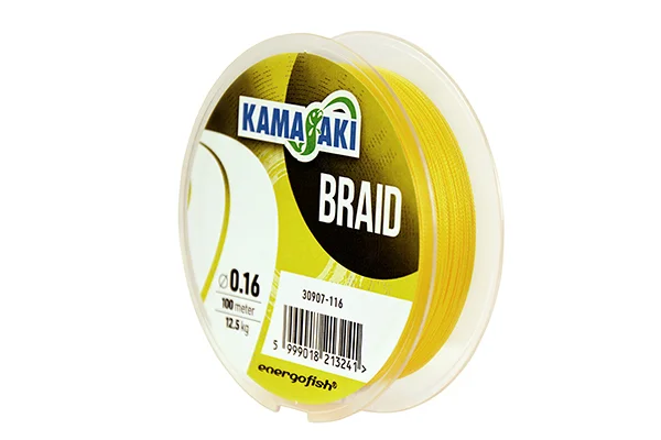 Outlet KAMASAKI BRAID YELLOW 0.16MM