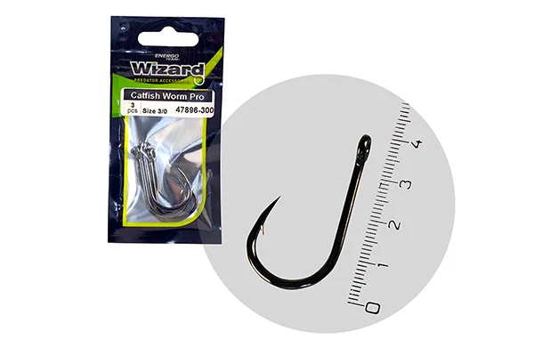 Bestseller WIZARD CATFISH WORM PRO BRAZED 3/0 3DB/CSOMAG
