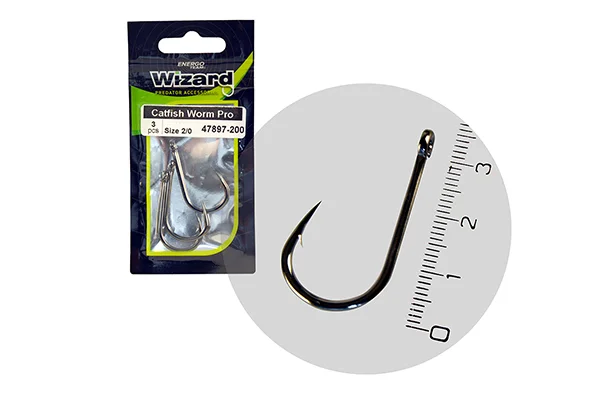 WIZARD CATFISH WORM PRO 4/0 3DB/CSOMAG Népszerű