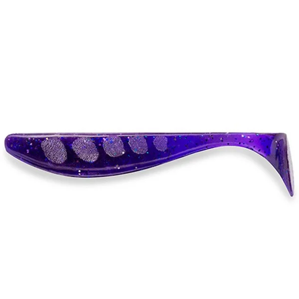 FISHUP_WIZZLE SHAD 2" (10PCS.), 060 - DARK VIOLET/PEACOCK & SILVER Vásárlói kedvenc