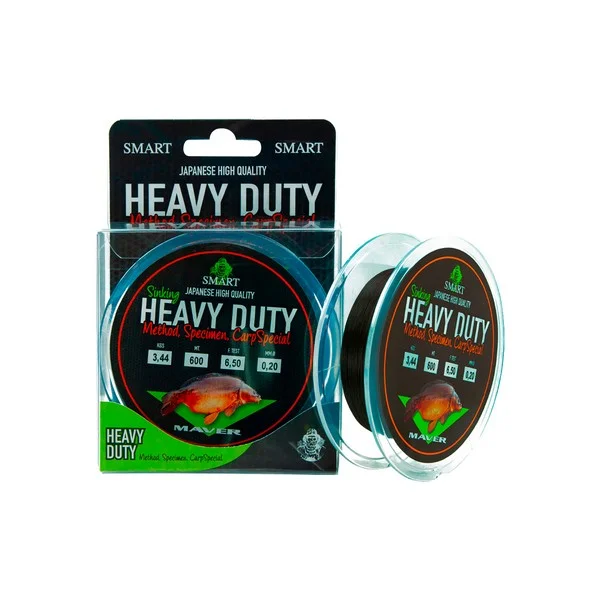 Csak ma MAVER MONOFILAMENT HEAVY DUTY SINKING 600M 0,16MM