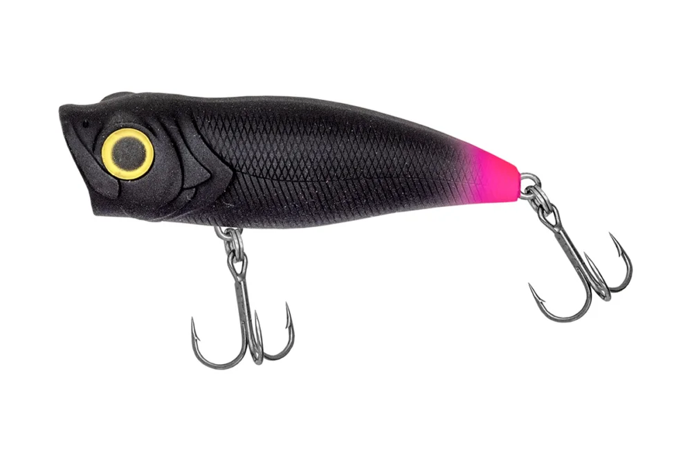 Kedvezményes ár PZ POPPZOOM WOBBLER, 5,5 CM, 5,6 G, FEKETE, RÓZSASZÍN BLACK, ÚSZÓ