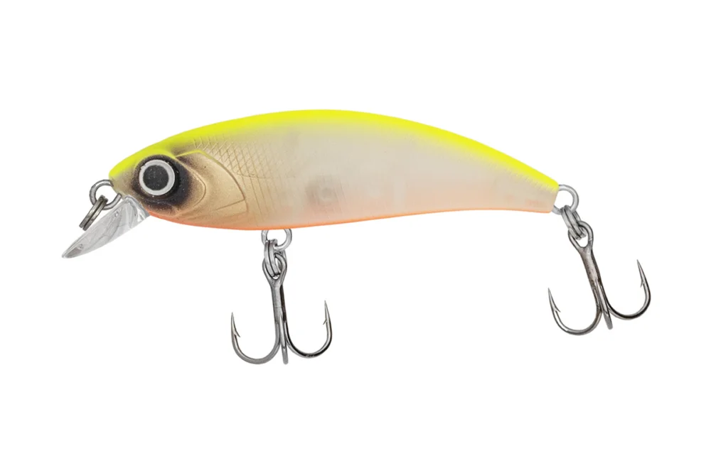 PZ IMMORTAL SHAD WOBBLER, 5 CM, 4 G, FLUO SÁRGA, FEHÉR, ÚSZÓ Kiárusítás