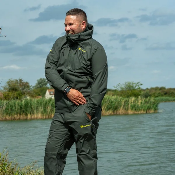 RIDGEMONKEY APEAREL THERMAPRO WATERPROOF SHELL TROUSERS GREEN S Árcsökkenés
