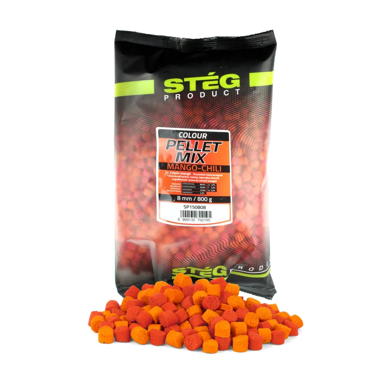 STÉG PELLET MIX 8MM 800G MANGO-CHILI Olcsó