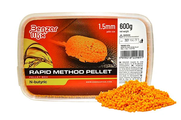 Outlet BENZAR RAPID METHOD PELLET VAJSAV 1,5MM 600GR