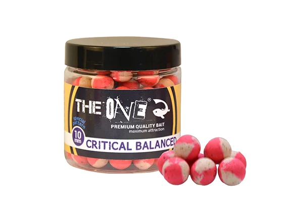 Prémium THE ONE CRITICAL BALANCED HOOKBAIT LEMON FISH GARLIC 10 MM PINK WHITE 50 GR
