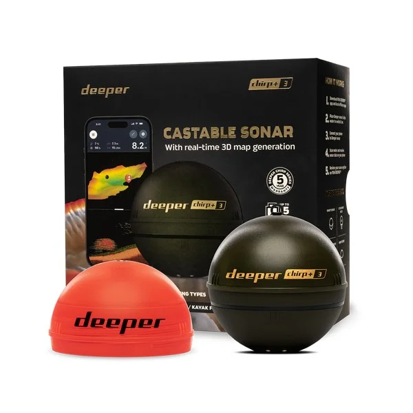 DEEPER SMART SONAR CHIRP+3 HALRADAR Szezonális akció