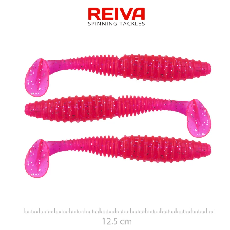 ZANDER POWER SHAD 12,5CM 3DB/CS (JAPANESE RED) Azonnali szállítás