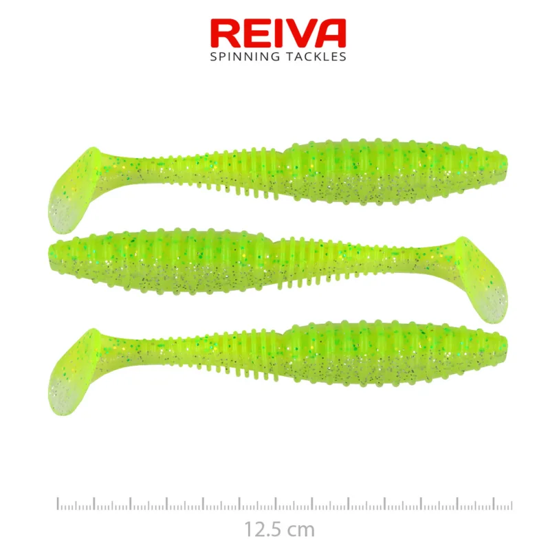 ZANDER POWER SHAD 12,5CM 3DB/CS (FLASH CHARTREUSE) Vásárlói kedvenc