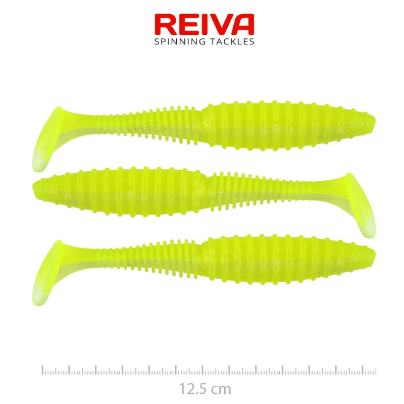 Expressz kézbesítés ZANDER POWER SHAD 12,5CM 3DB/CS (FLASH LEMONADE)