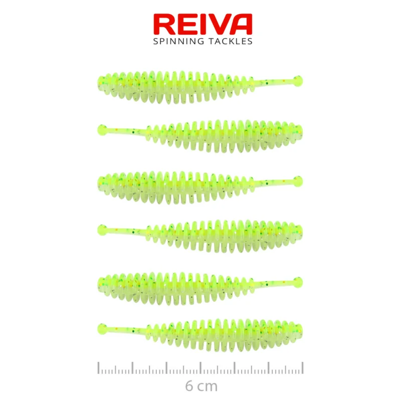 Vedd meg most TINY WORM 6CM 6DB/CS (FLASH CHARTREUSE)