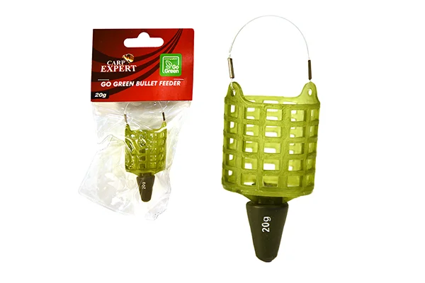 Olcsó CARP EXPERT GO GREEN BULLET FEEDER KOSÁR 40G