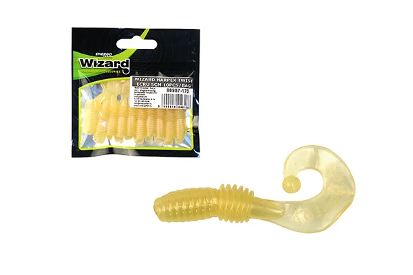 Kedvezményes ár WIZARD HARPEX TWIST ECRU 5CM 10PCS/BAG