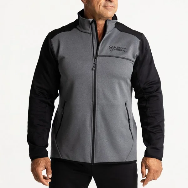 ADVENTER WARM PROSTRECH SWEATSHIRT STEEL & BLACK PULÓVER L Szuper akció