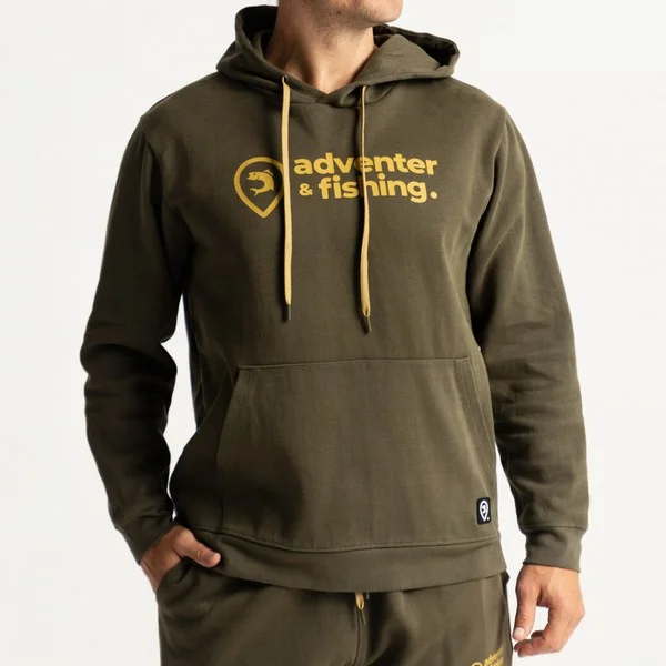Legkelendőbb ADVENTER COTTON HOODIE KHAKI L