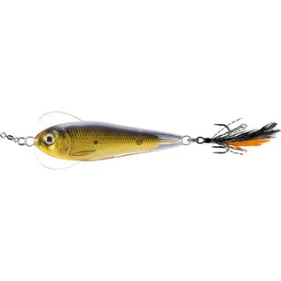 LIVETARGET FLUTTER SHAD JIGGING SPOON GOLD/BLACK 50 MM 11 G Bestseller