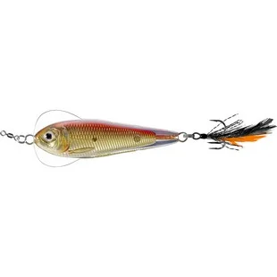 LIVETARGET FLUTTER SHAD JIGGING SPOON GOLD/RED50 MM 11 G Végkiárusítás