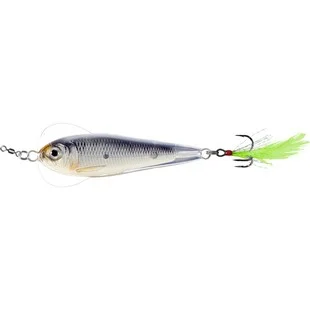 Akció LIVETARGET FLUTTER SHAD JIGGING SPOON GLOW/BLACK 55 MM 14 G