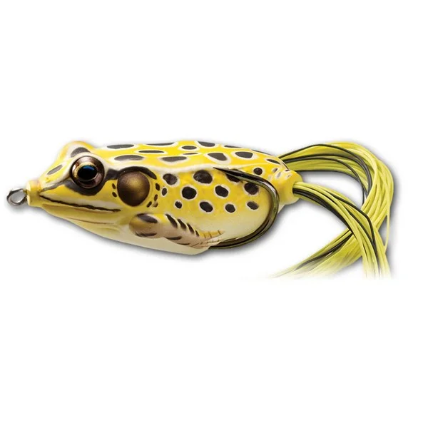 LIVETARGET FROG WALKING BAIT YELLOW/BLACK 65 MM 21 G Legkelendőbb