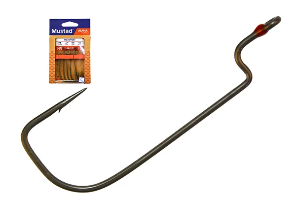 Csak ma MUSTAD TAK-OFFSET WORM, 4/0 5DB/CSOMAG