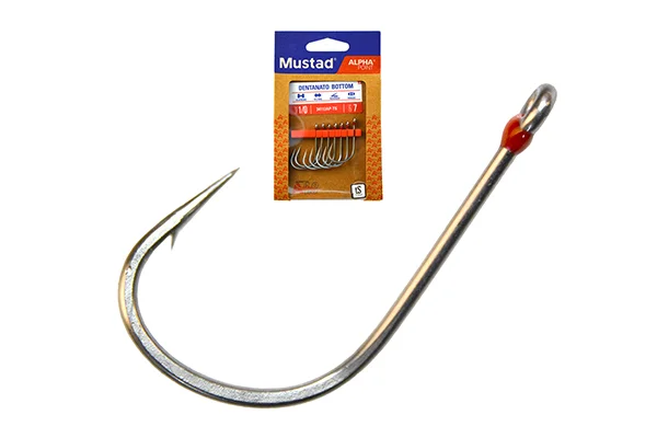 Végkiárusítás MUSTAD DENTANATO HOOK BOTTOM, 1/0 7DB/CSOMAG