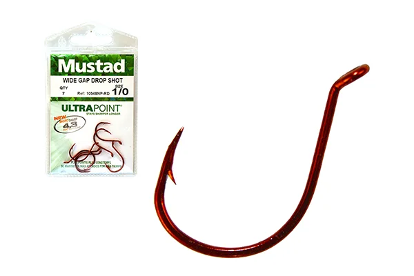 MUSTAD DROPSHOT BN HOOKS 4 10DB/CSOMAG Bestseller