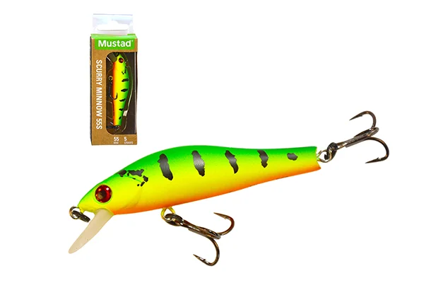 Azonnali szállítás MUSTAD SCURRY MINNOW 55S GREEN