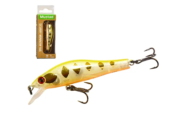 Csak ma MUSTAD SCURRY MINNOW 55S GOLD