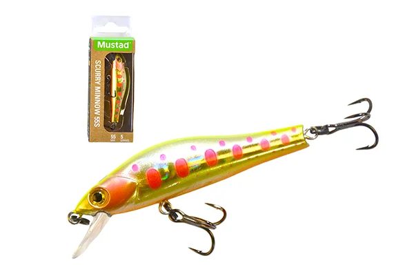 MUSTAD SCURRY MINNOW 55S PINK Expressz szállítás