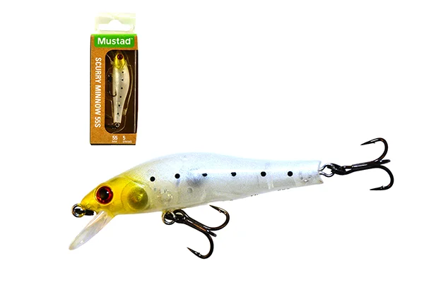 Szezonális akció MUSTAD SCURRY MINNOW 55S PEARL