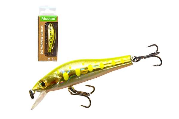 MUSTAD SCURRY MINNOW 55S YELLO Expressz kézbesítés