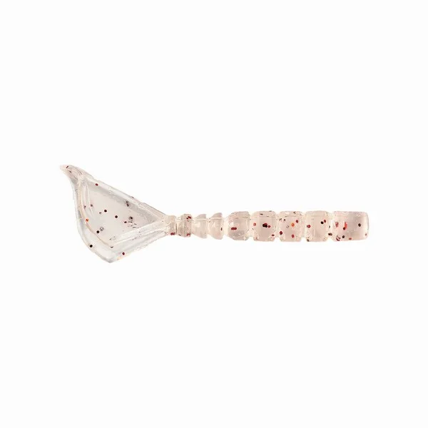 MUSTAD AJI PARACHUTE TAIL 1.7 UV CLEAR RED GLITTER 12DB/CSOMAG Prémium